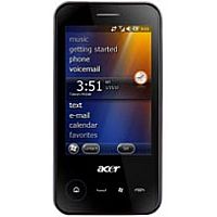 
Acer neoTouch P300 supports frequency bands GSM and HSPA. Official announcement date is  February 2010. The device is working on an Microsoft Windows Mobile 6.5.3 with a 528 MHz ARM 11 proc