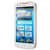 
Acer Liquid E2 supports frequency bands GSM and HSPA. Official announcement date is  April 2013. The device is working on an Android OS, v4.2.1 (Jelly Bean) with a Quad-core 1.2 GHz Cortex-