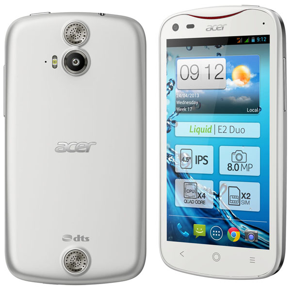 Acer Liquid E2 - description and parameters