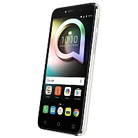 
Alcatel Shine Lite supports frequency bands GSM ,  HSPA ,  LTE. Official announcement date is  September 2016. The device is working on an Android OS, v6.0 (Marshmallow) with a Quad-core 1.
