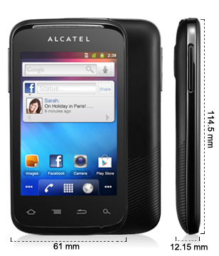 Alcatel OT-983 - description and parameters