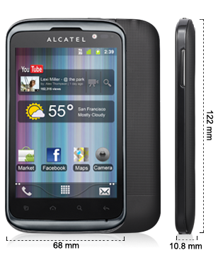 Alcatel OT-991 - description and parameters