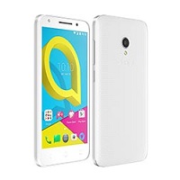 
Alcatel U5 supports frequency bands GSM ,  HSPA ,  LTE. Official announcement date is  February 2017. The device is working on an Android OS, v6.0 (Marshmallow) with a Quad-core 1.1 GHz Cor