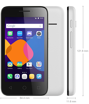 Alcatel Pixi 3 (4) One Touch Pixi 3 4013D - description and parameters