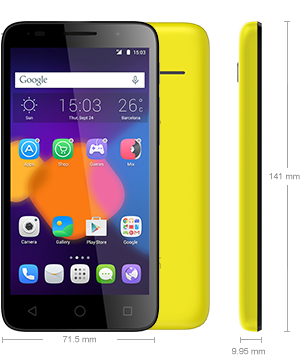 Alcatel Pixi 3 (5) - description and parameters