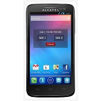 
Alcatel One Touch X'Pop supports frequency bands GSM and HSPA. Official announcement date is  January 2013. The device is working on an Android OS, v4.1 (Jelly Bean) with a Dual-core 1.0 G