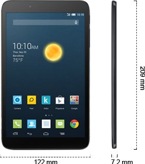 Alcatel Hero 8 - description and parameters