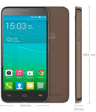 Alcatel Idol 2 Mini S One Touch Idol 2 mini S 6036A - description and parameters