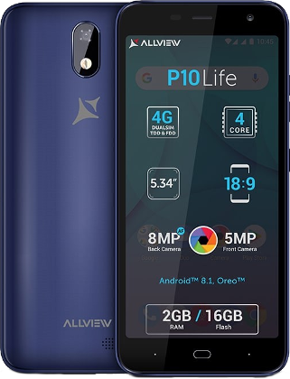 Allview P10 Life - description and parameters