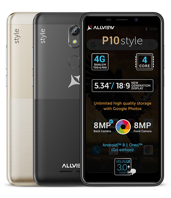 Allview P10 Style - description and parameters