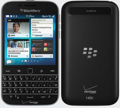 BlackBerry Classic Non Camera - description and parameters