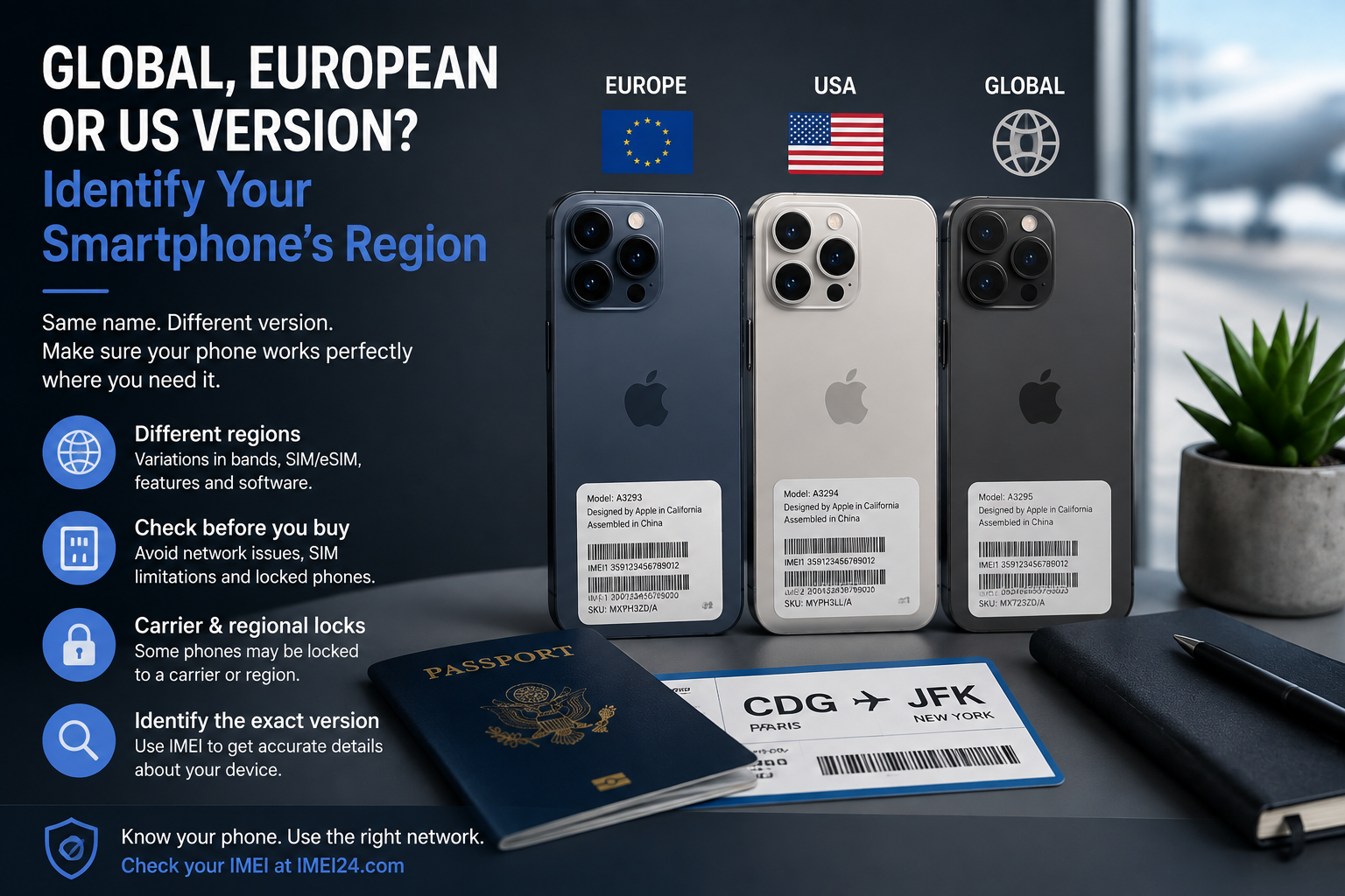 Global, European or US Version? How to Identify Your Smartphone's Region