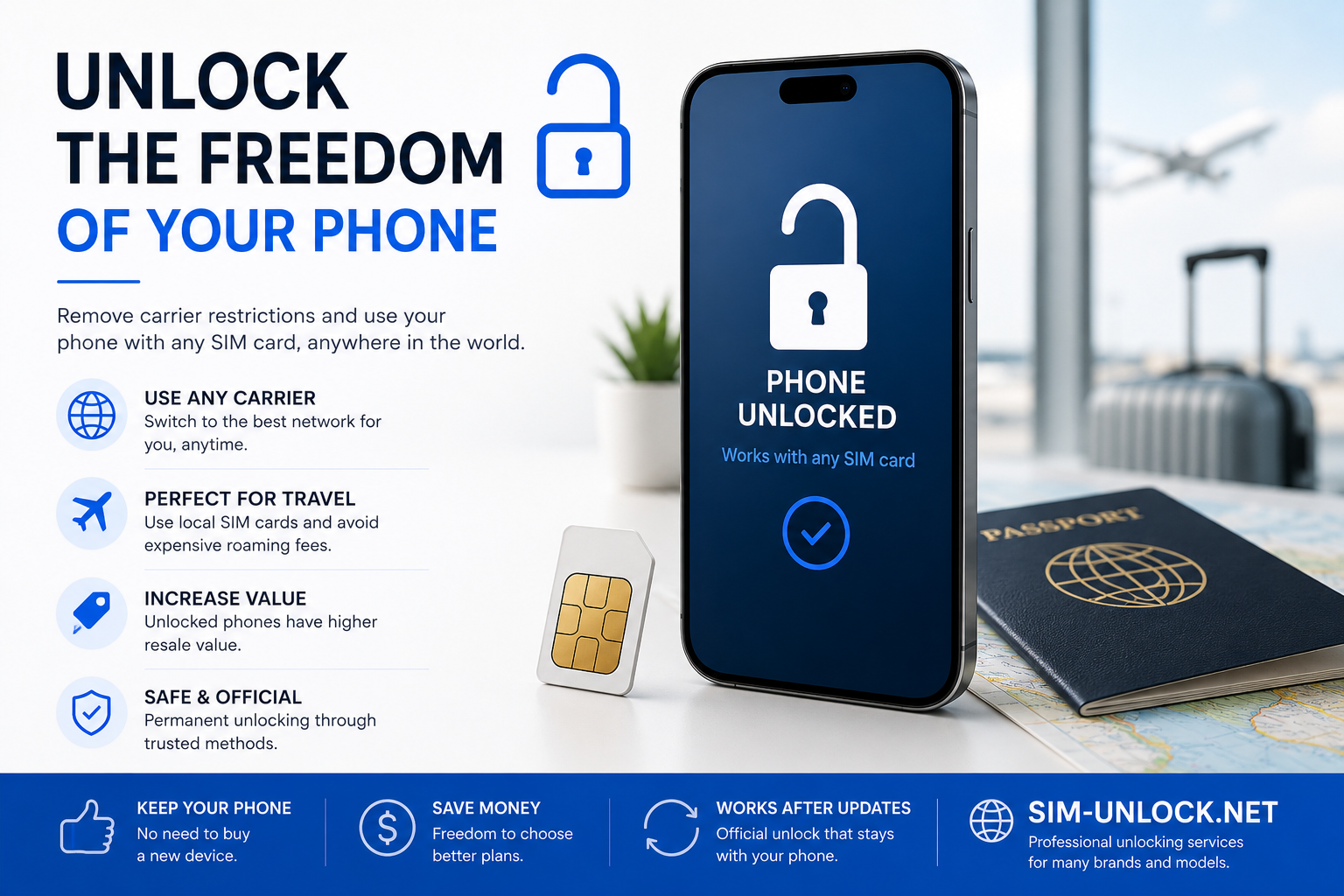 Can unlocking your phone improve its resale value?