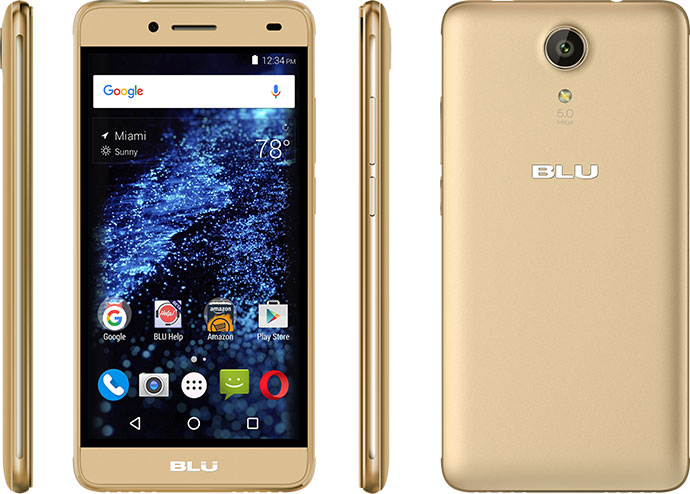 BLU Studio Selfie 2 - description and parameters