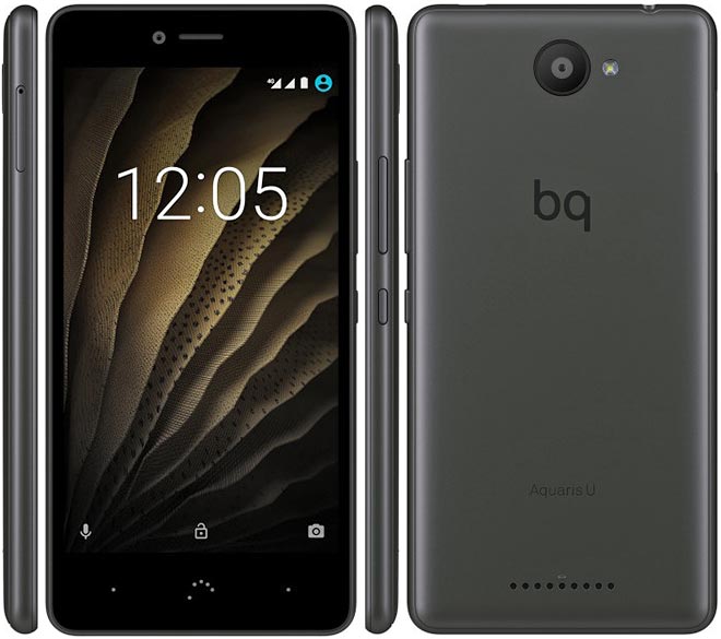 BQ Aquaris U - description and parameters