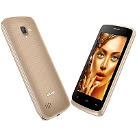 
Celkon Q405 supports frequency bands GSM and HSPA. Official announcement date is  May 2015. The device is working on an Android OS, v4.4 (KitKat) with a Quad-core 1.2 GHz processor and  512
