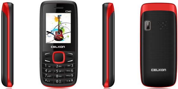 Celkon C340 - description and parameters