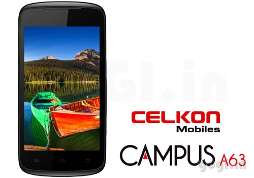 Celkon A63 - description and parameters