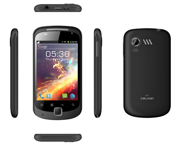 Celkon A67 - description and parameters