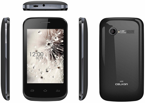Celkon A86 - description and parameters
