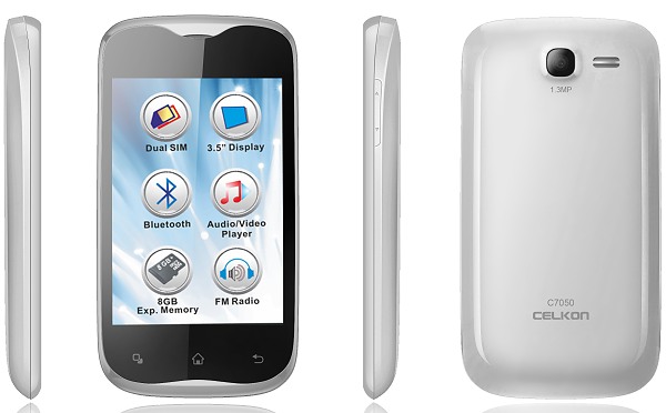 Celkon C7050 - description and parameters