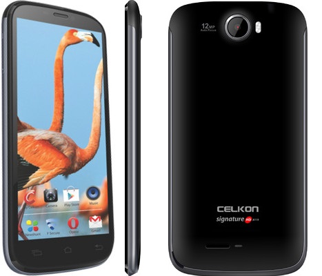 Celkon A119 Signature HD - description and parameters