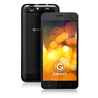 
Gigabyte GSmart Guru supports frequency bands GSM and HSPA. Official announcement date is  October 2013. The device is working on an Android OS, v4.2 (Jelly Bean) with a Quad-core 1.5 GHz C