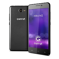 
Gigabyte GSmart Mika M2 supports frequency bands GSM and HSPA. Official announcement date is  June 2014. The device is working on an Android OS, v4.4.2 (KitKat) with a Quad-core 1.3 GHz Cor