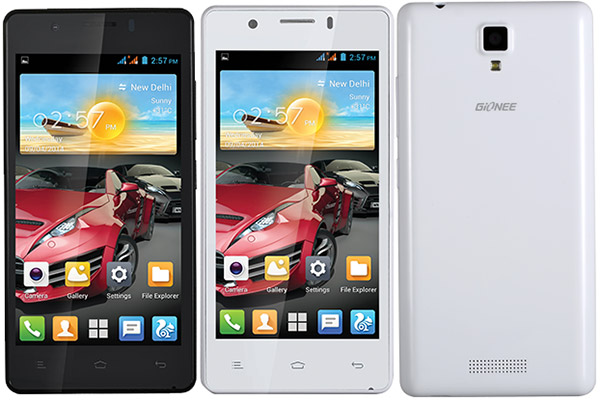 Gionee Pioneer P4 - description and parameters