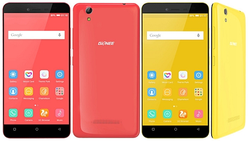 Gionee Pioneer P5L - description and parameters