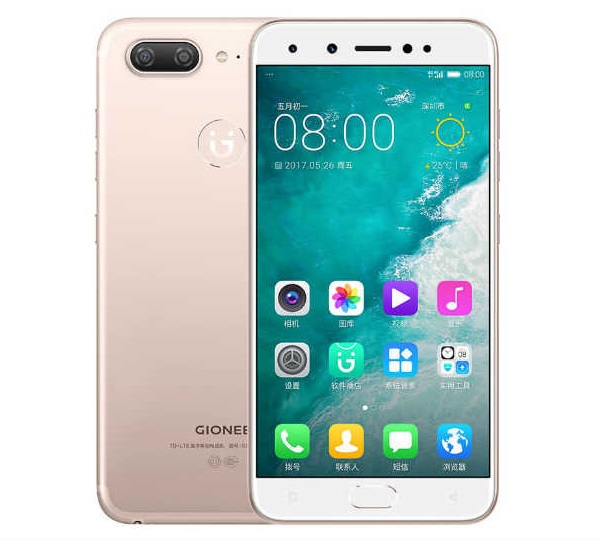 Gionee S10C - description and parameters