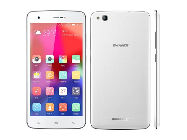 Gionee Ctrl V6L - description and parameters