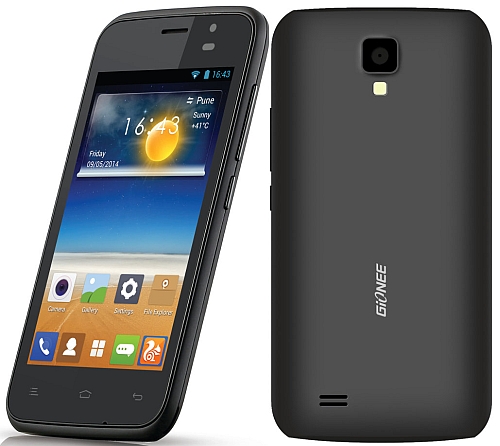 Gionee Pioneer P2S - description and parameters