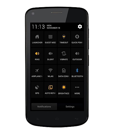 Gionee Pioneer P3 - description and parameters