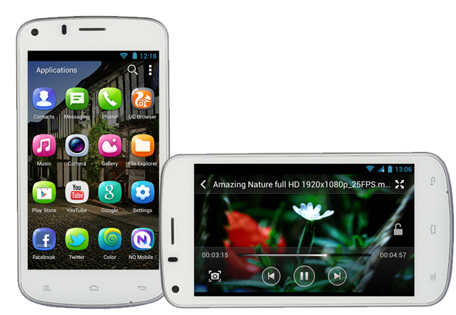 Gionee Pioneer P3 - description and parameters