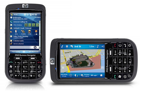 HP iPAQ 610c - description and parameters
