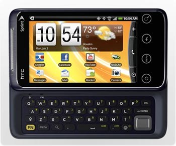 HTC EVO Shift 4G - description and parameters