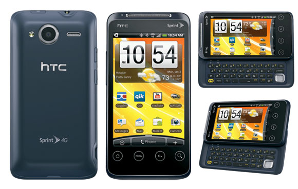 HTC EVO Shift 4G - description and parameters