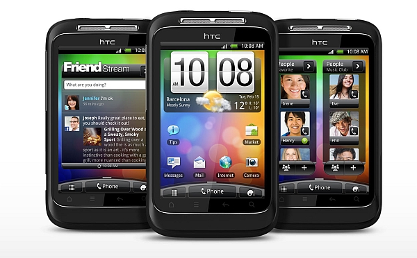 HTC Wildfire S - description and parameters