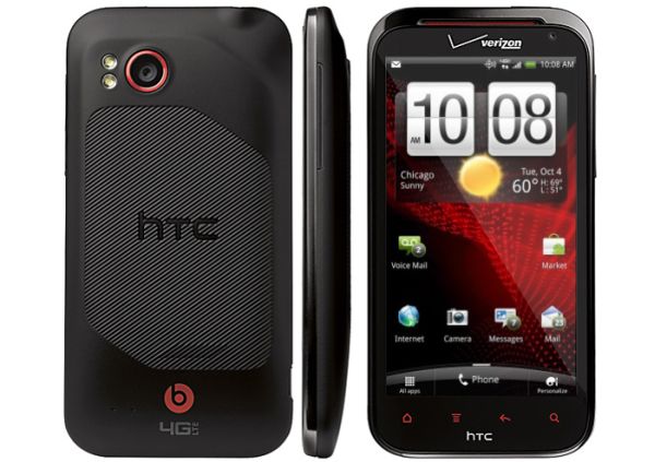 HTC Rezound - description and parameters