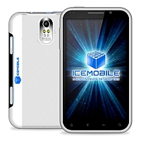 
Icemobile Prime supports frequency bands GSM and HSPA. Official announcement date is  2012. The device is working on an Android OS, v2.3 (Gingerbread) with a 650 MHz Cortex-A9 processor and