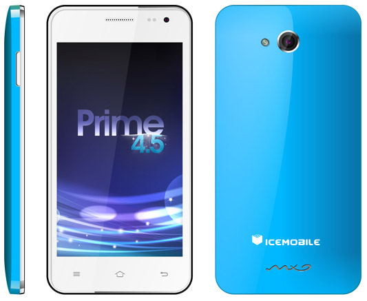 Icemobile Prime 4.5 - description and parameters