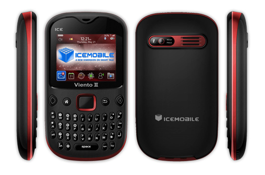 Icemobile Viento II - description and parameters