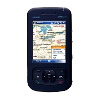 
i-mate JAMA 101 supports GSM frequency. Official announcement date is  October 2007. The device is working on an Microsoft Windows Mobile 6.0 Professional with a SAMSUNG SC3 2442X 300MHz pr