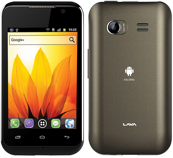 Lava Iris 349S - description and parameters