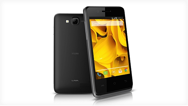 Lava Iris 350 - description and parameters