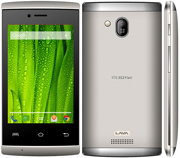 Lava Iris 352 Flair - description and parameters