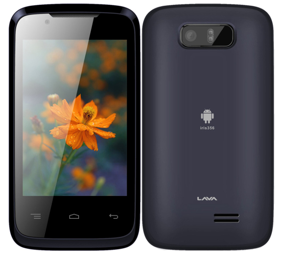 Lava Iris 356 - description and parameters