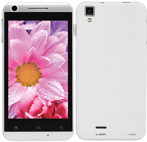 Lava Iris 404e - description and parameters