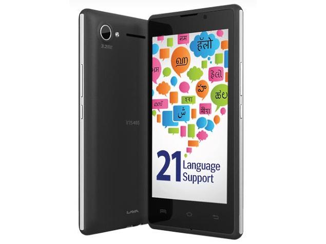 Lava Iris 465 - description and parameters